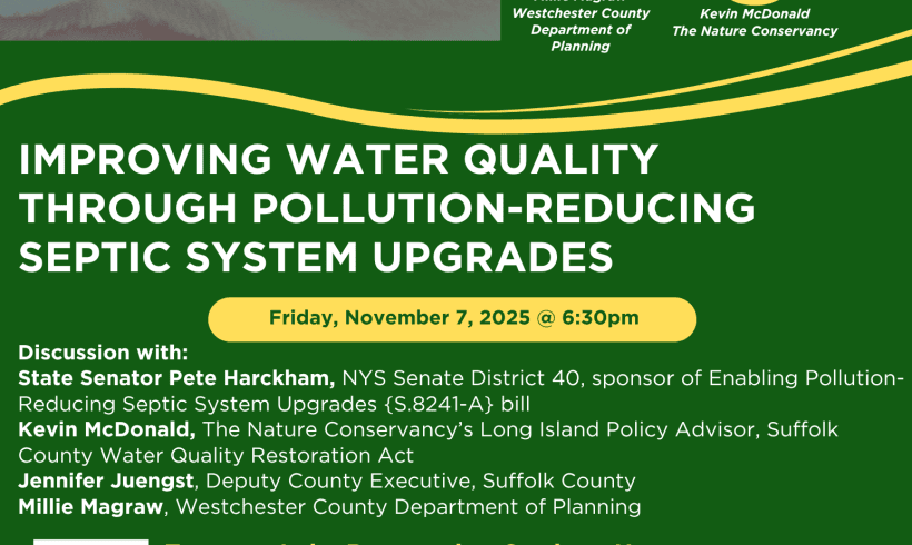 Improving Water Quality Through Septic System Upgrades Improving Water Quality Through Septic System Upgrades